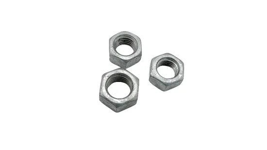 DIN934 Hex Nut with HDG Black/Yellow/White Zinc Plated M7 Grade4.8/8.8/10.9/12.9 