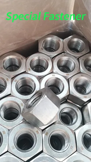 2507 Hexagon Nut for Oil and Gas Industry 