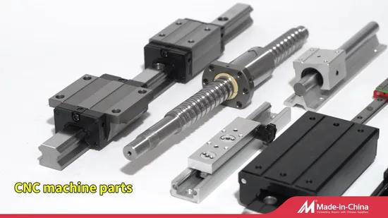 Factory CNC Lead Screw Rotating Nut C7 Precision Ground Ballscrew Sfu Sfnu Dfu Sfs Sfy Sfe Sfi 1204 1605 2505 Rolled Miniature Ball Screw with End Machined 