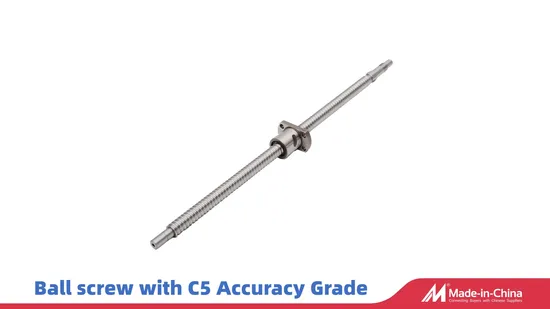 Original TBI THK Hiwin PMI High Precision CNC Ballscrew C5 C7 SFU 1205 1605 Ball Screw Set for CNC Machine 